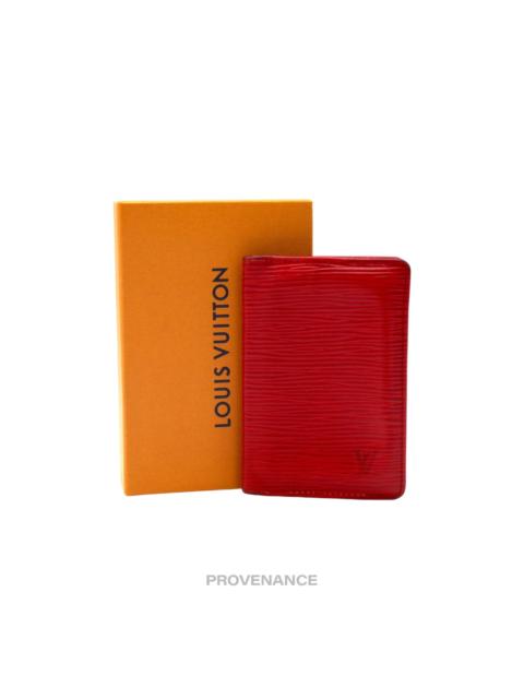 Louis Vuitton Louis Vuitton Pocket Organizer - Red Epi Leather