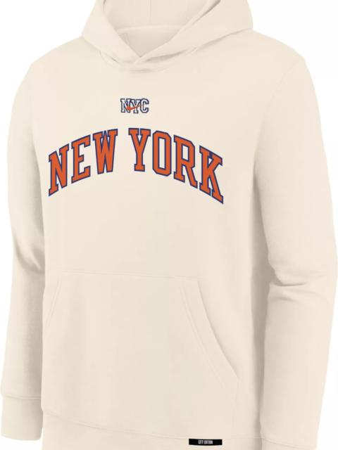 Nike Nike Youth 2025-26 City Edition New York Knicks Club Warm-Up Hoodie
