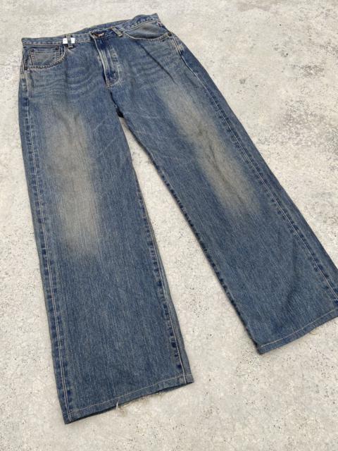 Other Designers Archives Vtg Edwin 505 Selvedge jeans flared jeans baggy