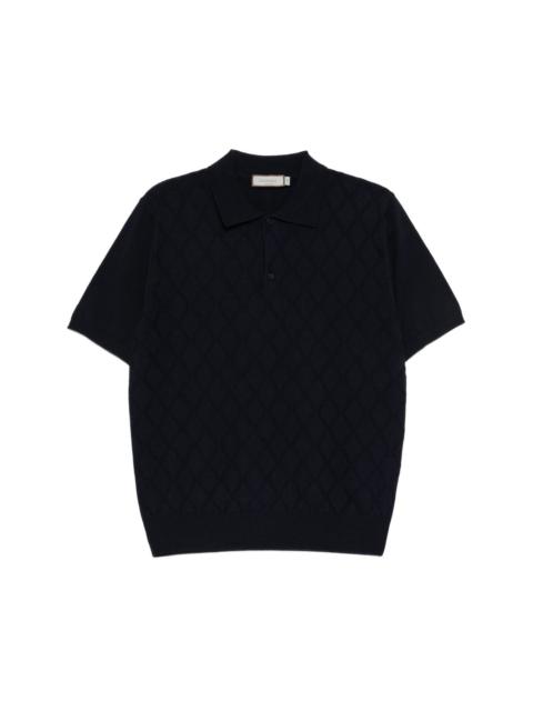 Canali WOOL POLO SHIRT
