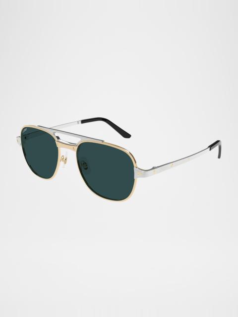 Men's CT0477SM Metal Aviator Sunglasses