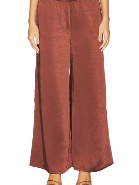 SIMONMILLER Nella Satin Wide Leg Pant