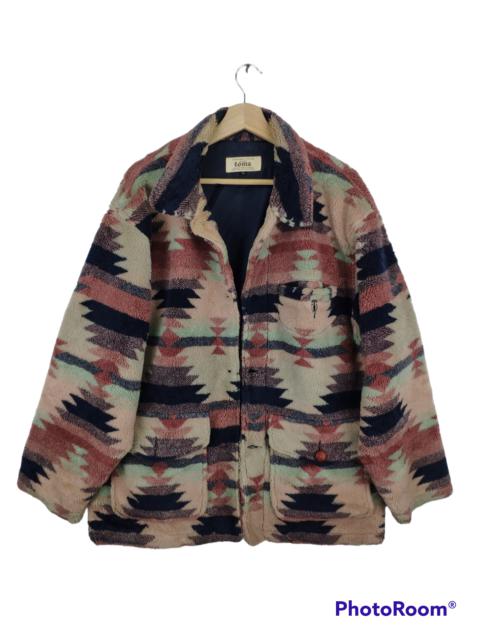 Other Designers Archival Clothing - Vintage Sherpa Cardigan Native Style