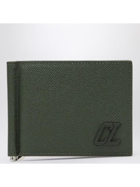 Christian Louboutin Groovy Dark Green Wallet Men