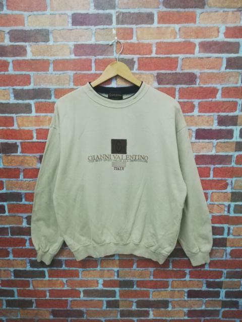 Valentino Vintage gianni valentino big embroidery spell out logo