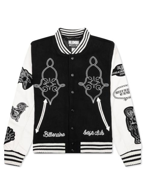 BILLIONAIRE BOYS CLUB BB GOLD PEAK JACKET - BLACK