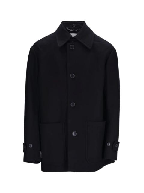 Dries Van Noten Dries Van Noten Men Rivne Single-Breasted Short Coat