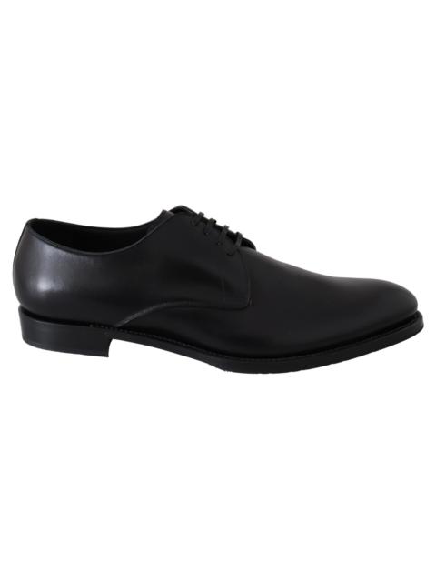 Dolce & Gabbana Dolce & Gabbana Black Leather SARTORIA Hand Made Shoes