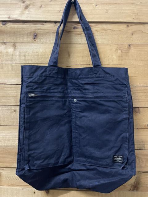 PORTER Vintage porter distressed tote bag