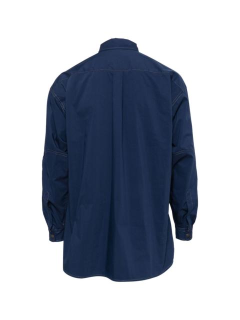 and Wander CARABINER-DETAIL MULTI-POCKET SHIRT