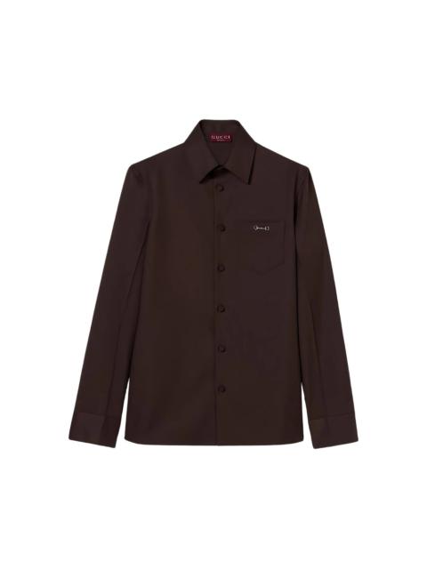 GUCCI Gucci Brown Shirts Men