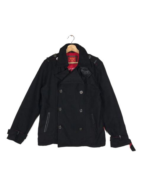 Other Designers Vintage - Woolrich Peacoat vintage
