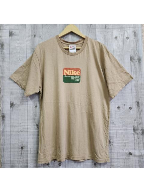 Nike Vintage Nike TShirt 1 Bowerman Drive Beaverton USA