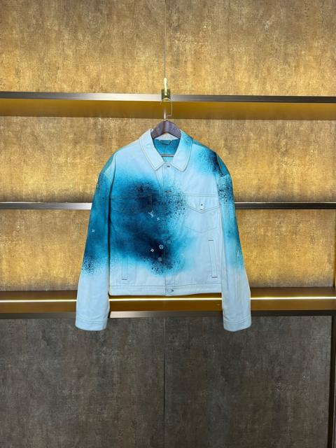 Louis Vuitton Louis vuitton denim jacket tie dye