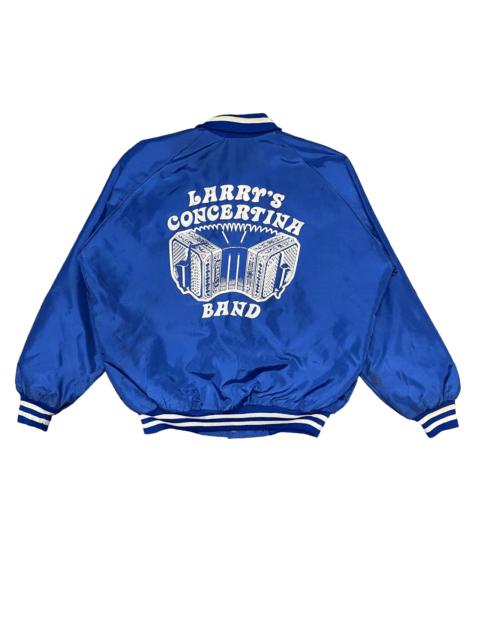 Other Designers Band Tees - Vintage Larry's Concertina Band Varsity/Bomber Jacket