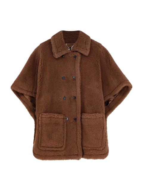 Max Mara Mxacavallo Alpaca, Cashmere And Silk Cape