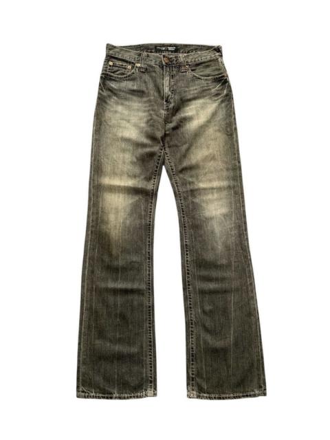 Other Designers If Six Was Nine - Crazy Uniqlo Mudwash Distressed Bootcut