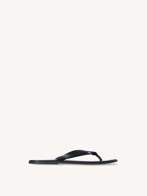 The Row Beach Flip Flop in Rubber