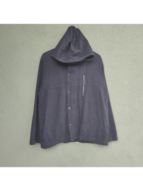 Other Designers Faded Glory - Blue Red Butterfly Zipper & Buttons Ups Hoodie Jacket