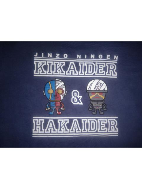 Other Designers Japanese Brand - Kikaider & Hakaider L/S tshirt kamen rider ultraman anime
