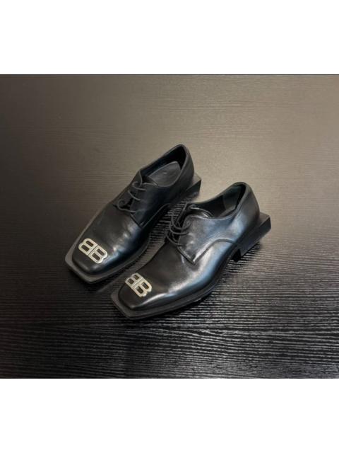 BALENCIAGA Balenciaga 3D hardware leather shoes, boots, and casual shoes