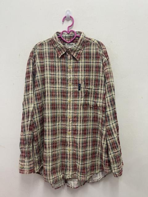 Other Designers Kansai Yamamoto - Rare Vintage KANSAI JEANS Yamamoto Japan Flannel