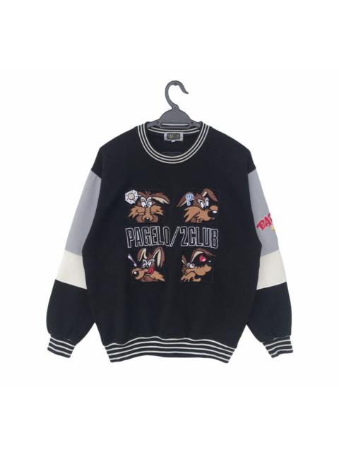 Other Designers Cartoon Network × Vintage - Vintage Pagelo 2Club weatshirt Big Logo Embroidered