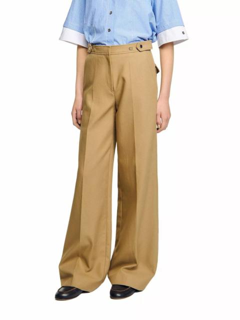 Sandro Wide Leg Pants