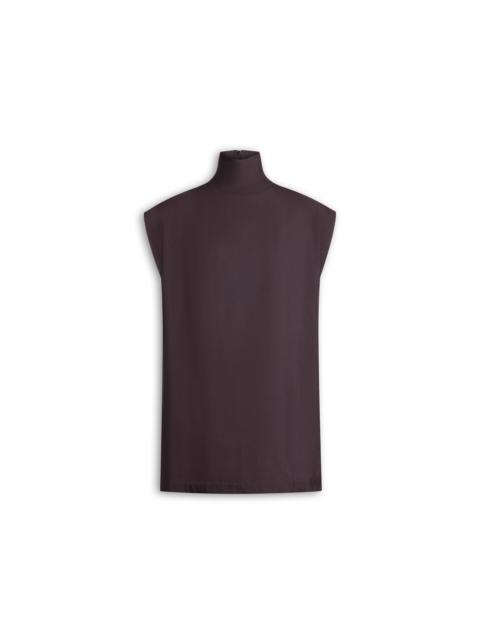 Alaïa POPLIN HIGH NECK TOP