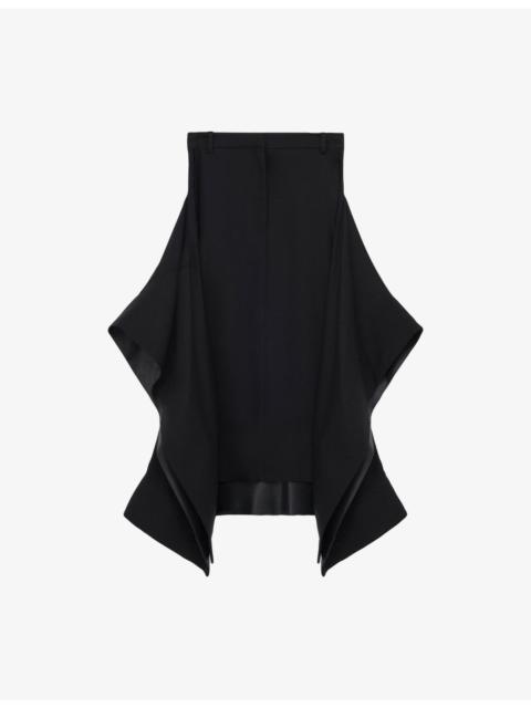 Loewe Abstract Symmetrical Woven Midi Skirt