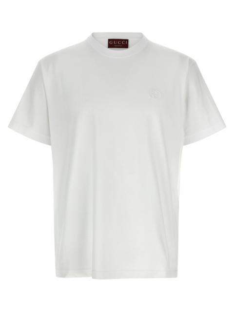 GUCCI Gucci Men Logo Embroidery T-Shirt