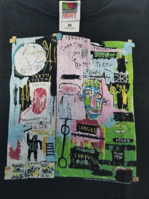 Other Designers Vintage - Vintage Jean-Michel Basquiat Designer Pop Graffiti Art Tee