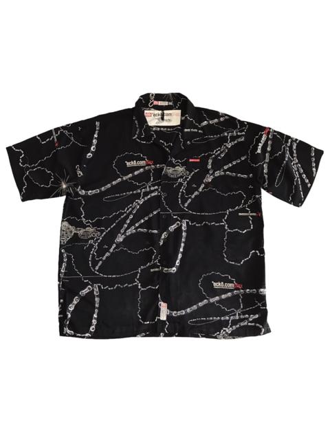 Other Designers Vintage - Authentic Vintage 90s Ecko Complex Mark Ecko Overprint Shirt