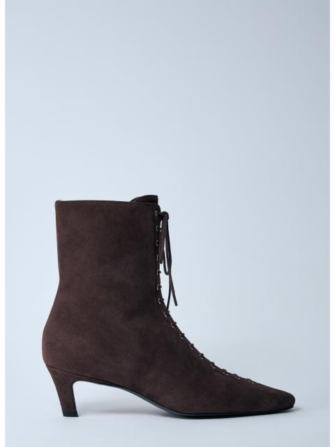 Toteme Women Suede Lace-Up Boots
