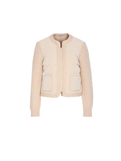 Moncler Moncler Women Logo Zip Up Cardigan