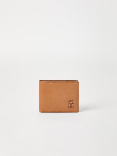 Brunello Cucinelli Nubuck wallet