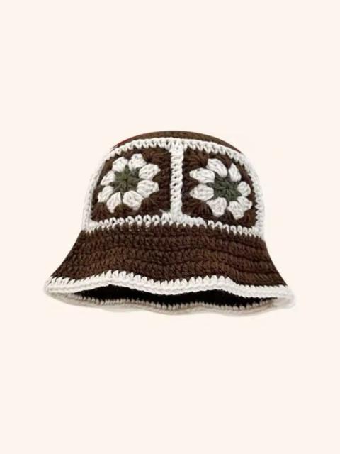 Japanese Brand - Crochet Bucket Hat