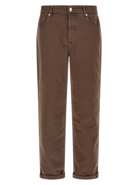 Brunello Cucinelli Garment-dyed jeans