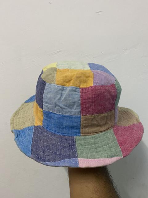Other Designers Japanese Brand - 🔥Vintage🔥 Patchwork Reversible Bucket Hat