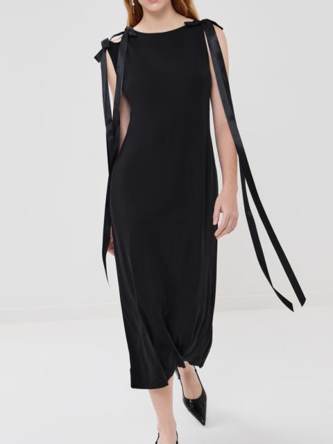 Simone Rocha Bow Ribbon Tail Dress