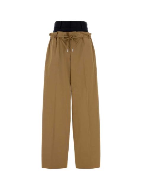 DSQUARED2 Dsquared Women Camel Stretch Poplin Pant