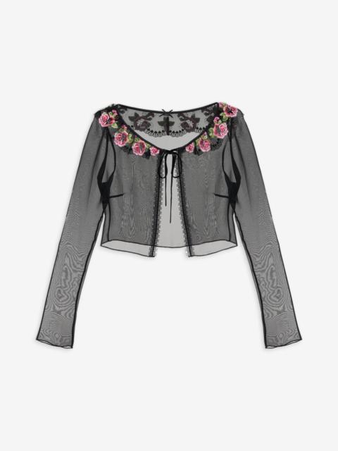 For Love & Lemons Love Garden Sheer Shrug