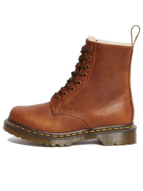 Dr. Martens (WMNS) Dr. Martens 1460 Faux Fur Lined Brown 23912243