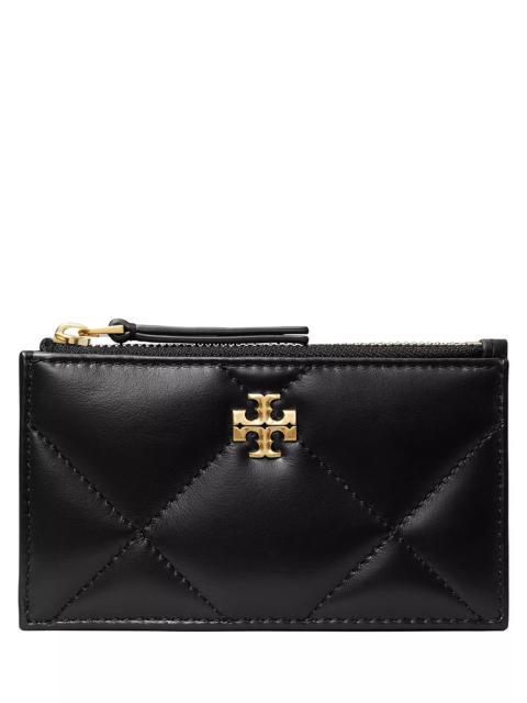 TORY BURCH Kira Diamond Quilt Zip Card Case