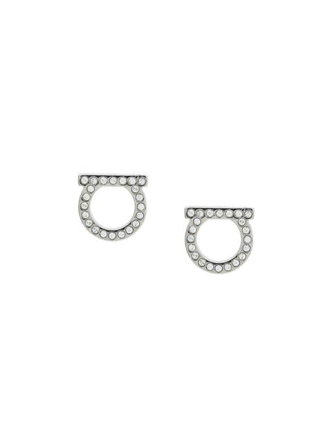FERRAGAMO Ferragamo Women Gancini Crystal Earrings
