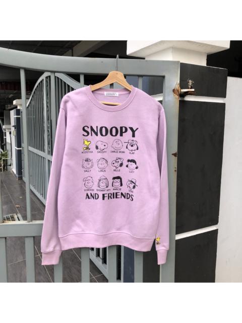 Other Designers Disney - Snoopy lines up sweatshirt