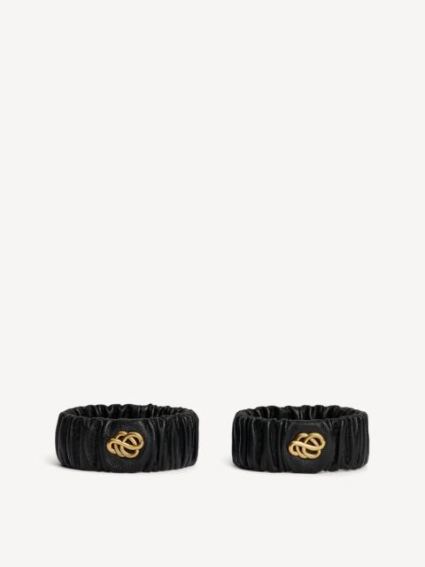 BY MALENE BIRGER Evelo leather wrist bands