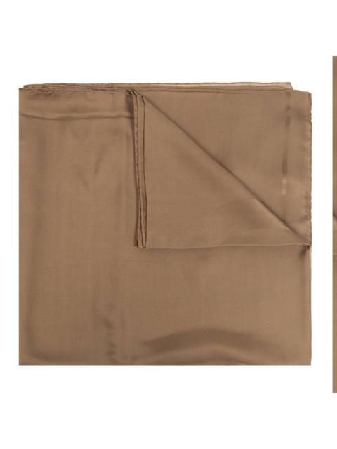 SAINT LAURENT Saint Laurent Cassandre Square Scarf In Silk Charmeuse