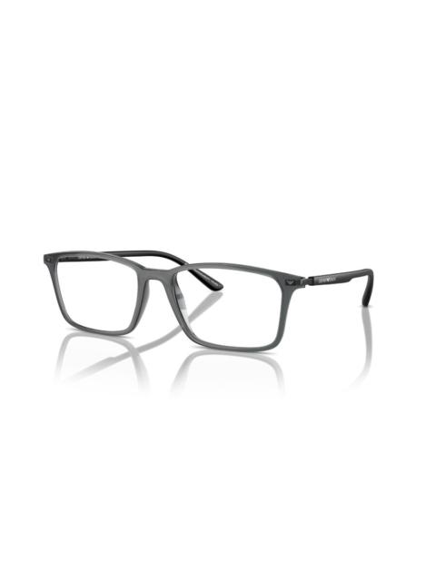 EMPORIO ARMANI Emporio Armani Demo Rectangular Men's Eyeglasses EA3237 6106 55