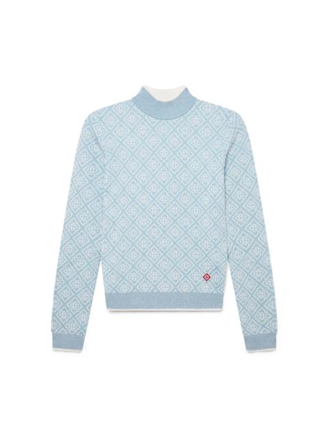 CASABLANCA Ski Monogram High Neck Top | Casablanca Paris